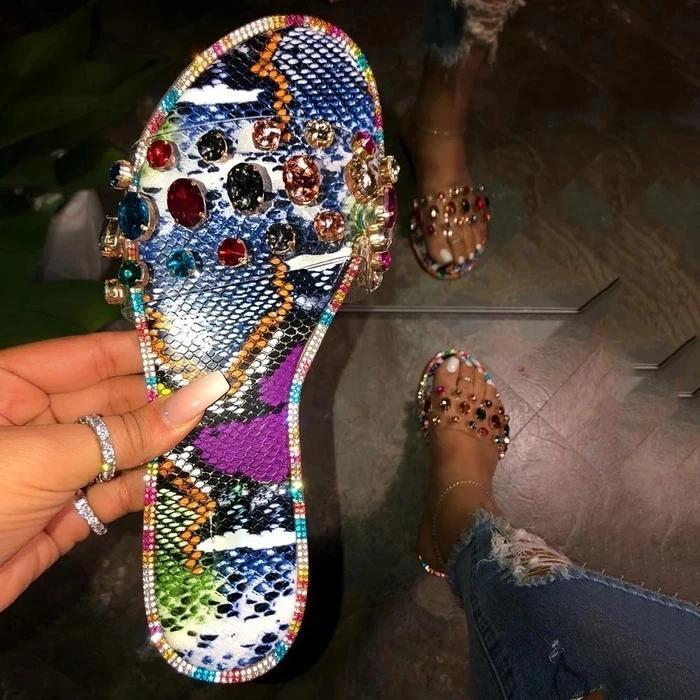 summer casual slip on slippers