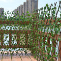 40cm Expanding Trellis Fence Retractable Fence Artificial Garden Plant Fence UV Protected Privacy Screen For Outdoor Indoor