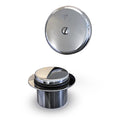 Keeney 1.5-in Polished Chrome Foot Lock Drain with Plastic