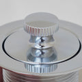 Jones Stephens 1-1/2 in. Lift and Turn Bath Tub Drain with 1-7/8 in. O.D. Threads, Chrome