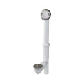Keeney 1.5-in Brushed Nickel Roller Ball Drain with Plastic Pipe