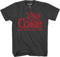 Diet Coke Logo Soda Pop Drink Funny Classic Hallowee Costume Apparel Men's Adult Graphic Tee T-Shirt