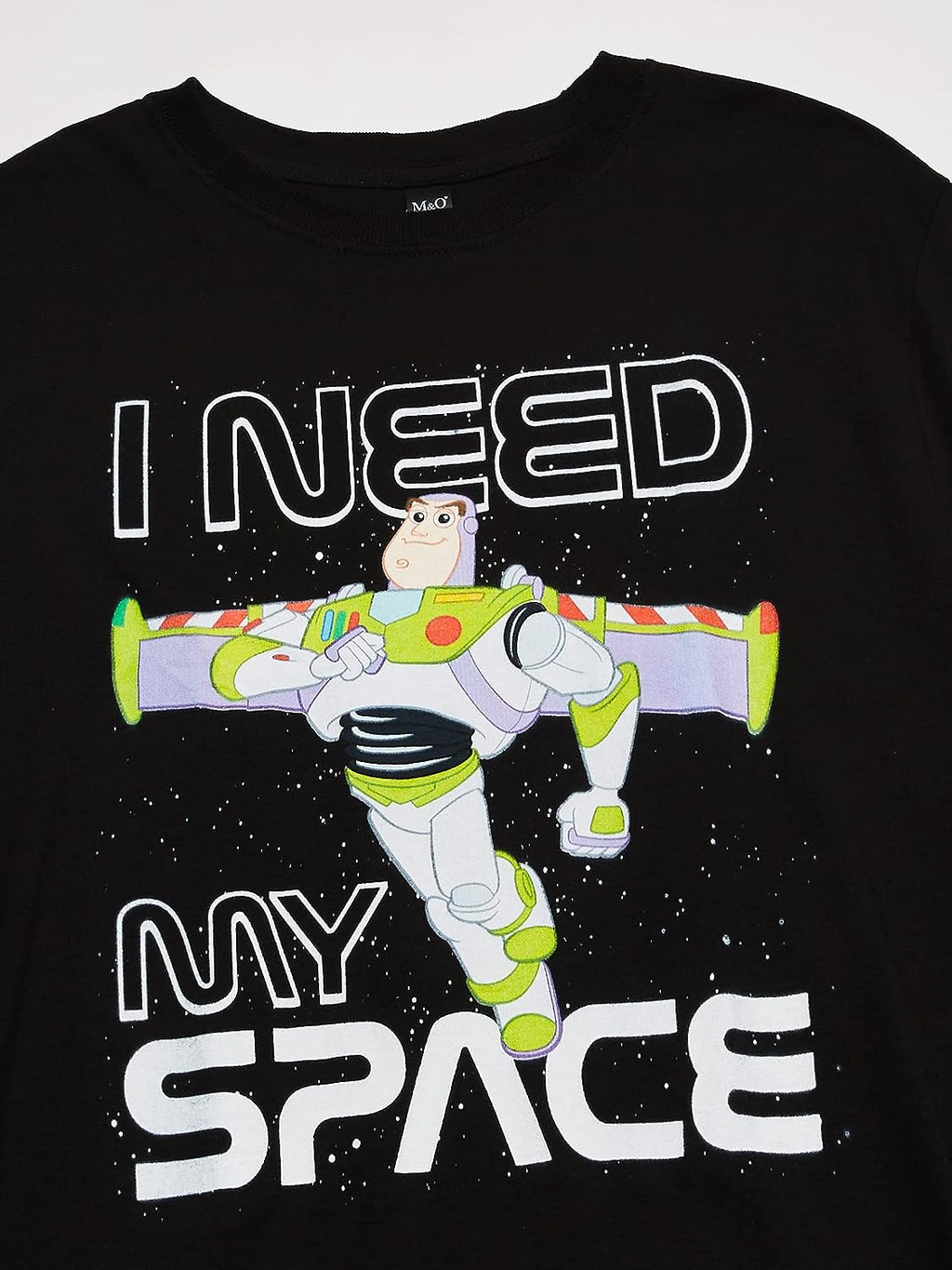 Disney Men's Toy Story Buzz I Need My Space Graphic T-Shirt