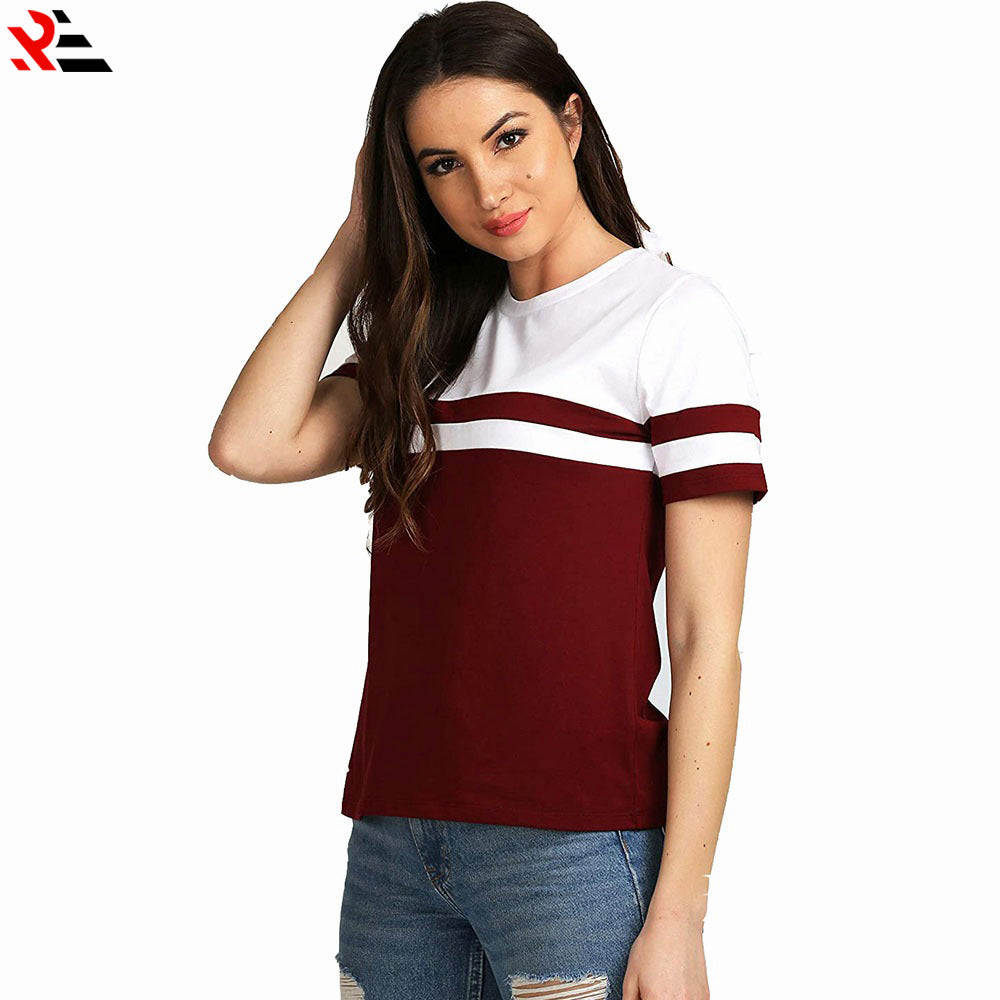 High Quality Women's clothing Wholesale Women's Shirts Short Sleeve Fashion Unisex T Shirts Round Neck Women T shirts