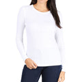 Basic summer long sleeve cotton women T shirts round neck cheap casual fashion fitness gym wear women spring 2023 long sleeve