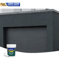 grey stucco famous exterior wall silicon acrylic transparent waterproof paint suppliers