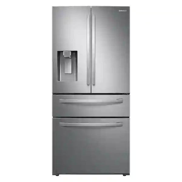 Free Shipping on 28 cu ft. 4 door French door refrigerator 110V / 120V Stainless Steel Factory Sealed