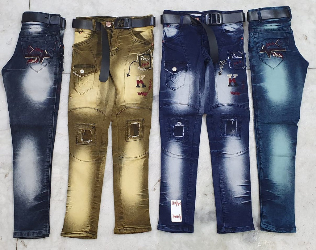 top quality custom  comfortable sweat absorb summer cool handcrafted denim jeans  pants for boys men