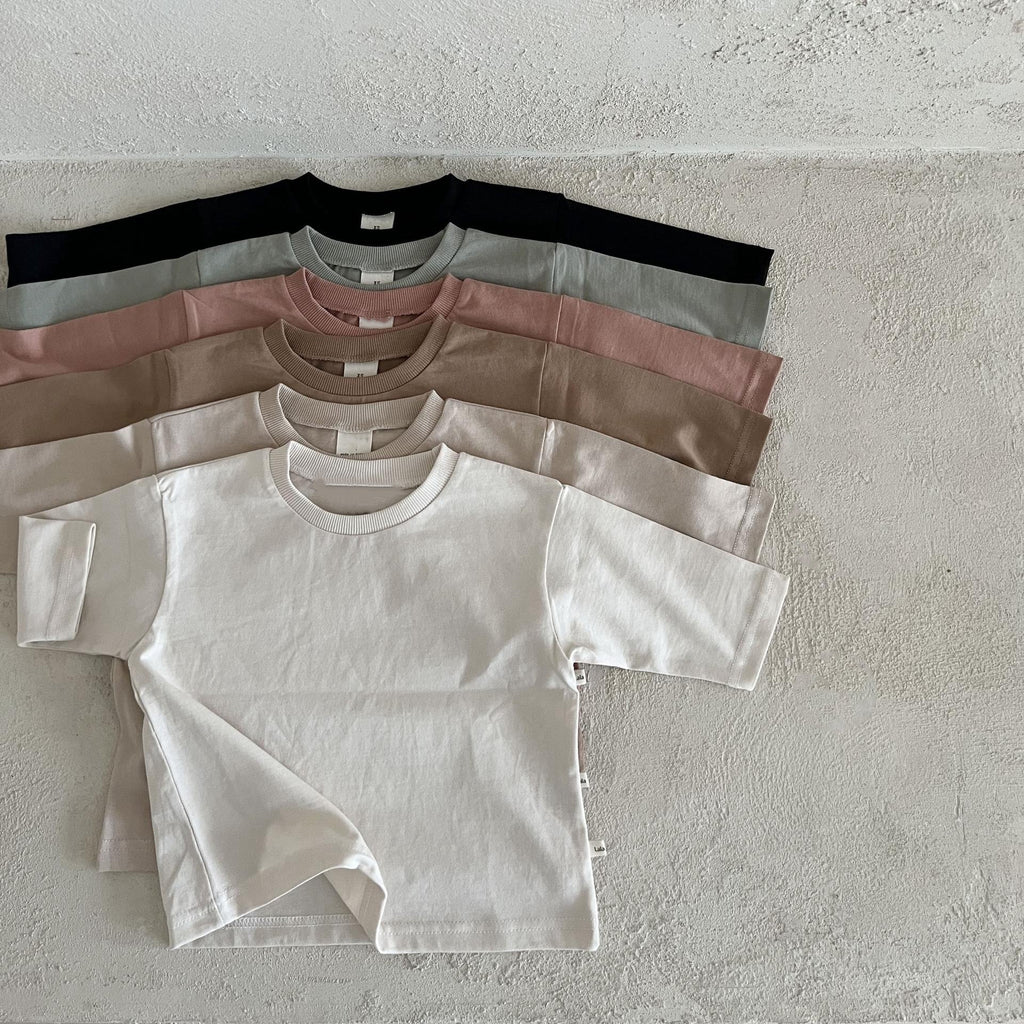 Spring Kids Long Sleeve T-Shirt child tops Toddler Baby Boys Girls Plain Custom Embroidered Printing LOGO High Quality T-Shirts