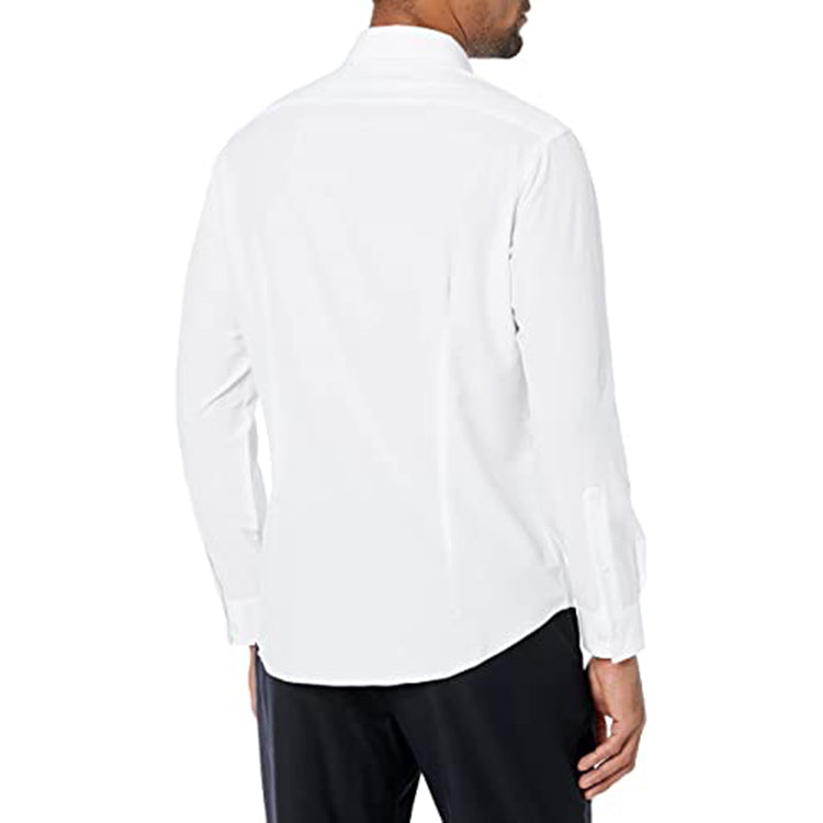 Mens Dress Shirts Wrinkle Free Regular Fit Stretch Bamboo Button Down Shirt Super Quality Dress Shirt For Men