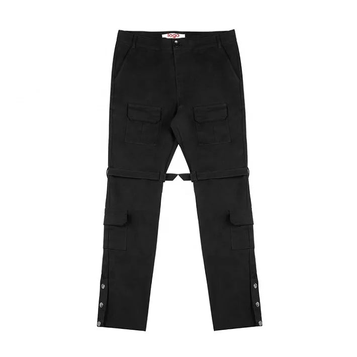 2023 summer New Multi-pocket Cargo Pants Custom Elastic Plus Size Men's Pants & Trousers cargo trousers