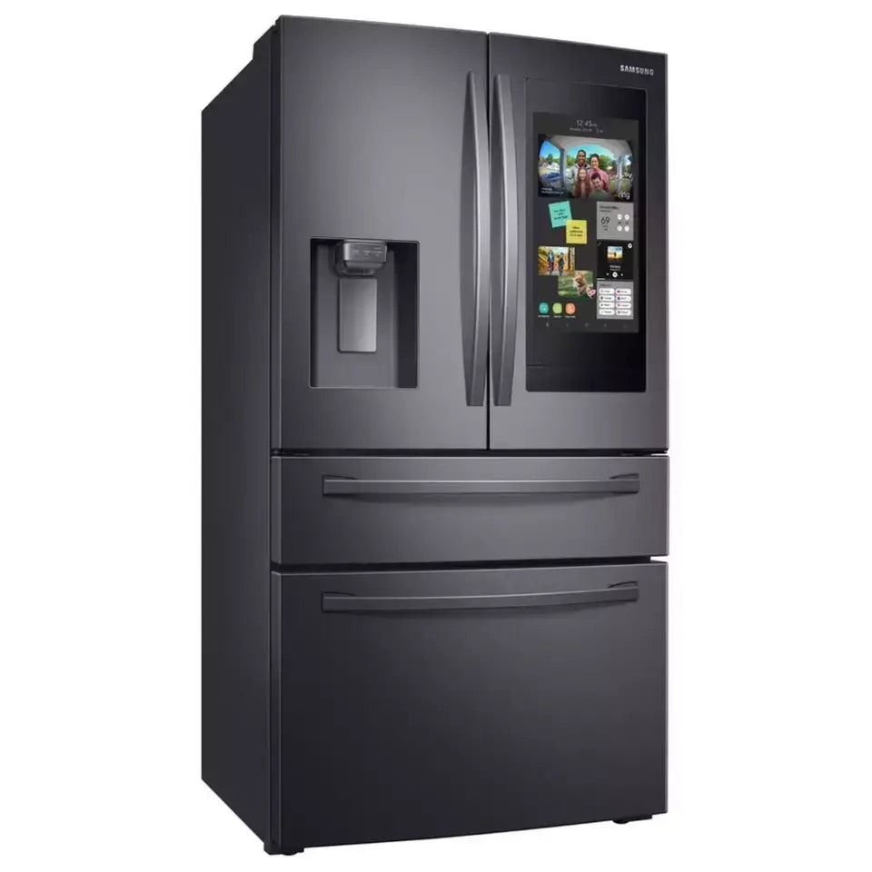 Bonus Price 28 cu ft 4 Foor French Door Refrigerator With Touch Screen Stainless Steel