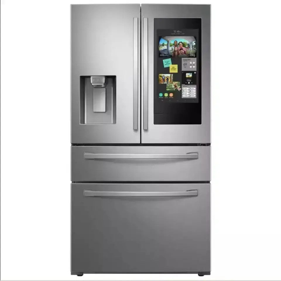 HOTTSALE NEW Smart 28 cu. ft. 4-Door French Door Refrigerator with 21.5" Touch Screen Family Hub in Stainless Steel
