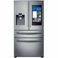 New 28 cu. ft. 4-Door French Door Refrigerator with 21.5 Touch Screen Family in Stainless Steel