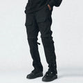 OEM custom button detailing cargo pants streetwear cargo pants khaki track cargo pants men 2023