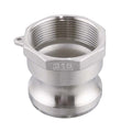 Camlock Couplings  1/2" to 4" Homebrew Hose Pumps Camlock Fittings  Quick  Barb Adapter Stainless Steel