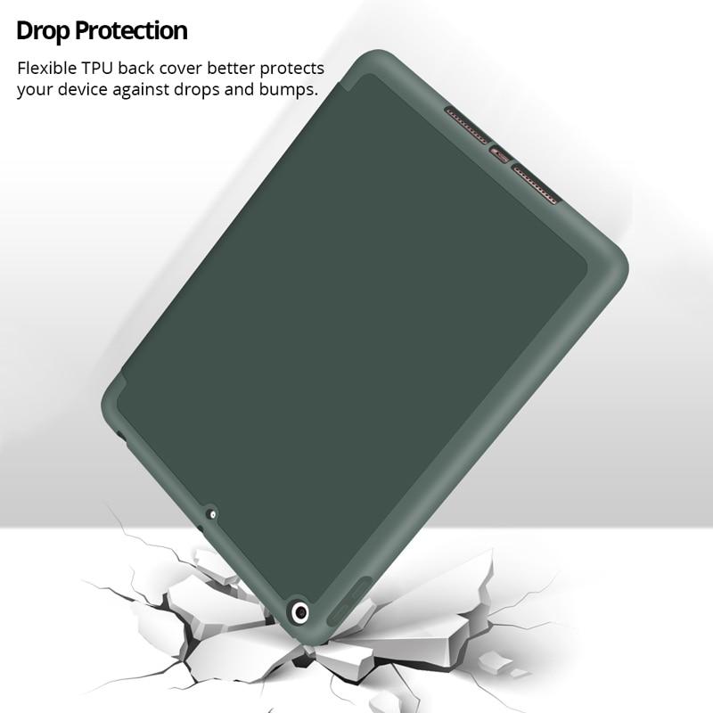 case for 2020 ipad 10 2 8th 2018 2017 9 7 mini 5 2021 pro 11 10 5 air 3 4 smart cover with pencil holder ipad 5th 6th generation tablets e books case