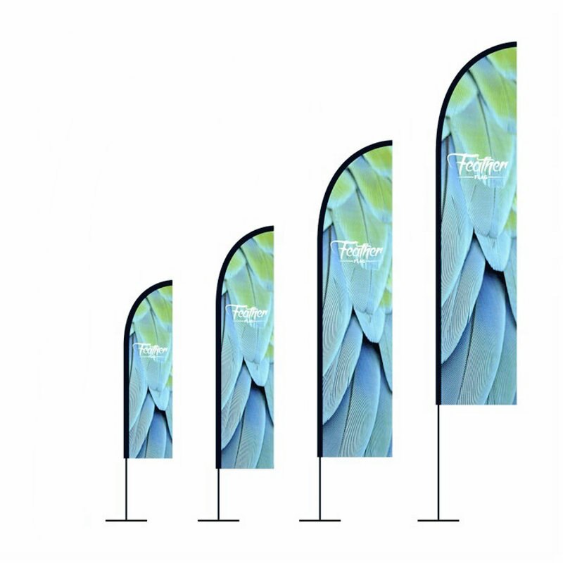 Custom flag Beach Feather Flag Graphic Customized Printing Banner Promotion Opening Celebration Outdoor Advertising Decoration