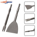 Electric Hammer Chisel 280x150mm &amp; 275x122mm Concrete Impact Drill Elbow Extension Drill Bit Motor Removal Tool Tile Chisel