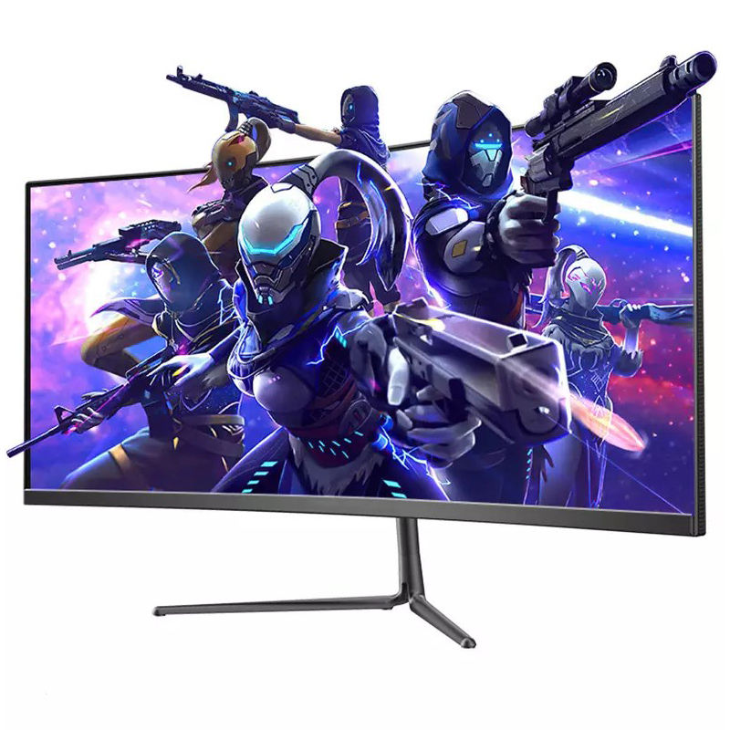 Wholesale 24 27 32 34 49 Inch Wide Screen PC Gamer Monitor Curved 60hz 144hz Moniteur 165hz 240hz 2ms Gaming Monitor 4K 2K