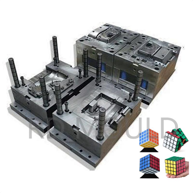 Customized Injection Mold For Rubik's Cube Toys Mouldings