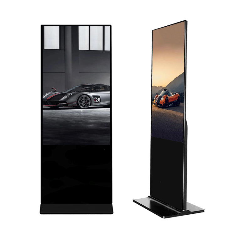 Floor Standing Vertical Interactive Totem Lcd Kiosk Advertising Display Digital Touch Screen Digital Signage