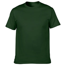 Tee Shirts Company Promotional Logo Printed Bulk Plain Staff Uniform Adult 180g White 100 Cotton Unisex Custom Men's T-Shirts
