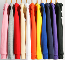 OEM New Design hooded 100% cotton Pullover Solid Custom Logo Embroidery Sweatshirt Women hoodies