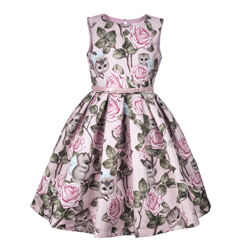 Stilnyashka 13295-15 flower princess dress for girl,girls dresses for summer,flower girls' dresses kids clothing wholesale