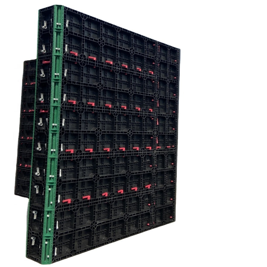 Plastic Formwork for Concrete Construction  for Wall, Column and Slab Construction Concrete  Reused Modular Panels plastic Flat