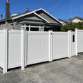 FenceTech 6x8 ft White Color Plastic/pvc vinyl fence