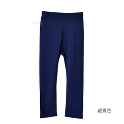 M1708 Fashion Candy Color Cropped trousers Girls Skinny Pants Soft Elastic Modal Cotton Kids Girl Leggings Pants