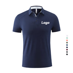 Lidong 92% polyester 8% spandex multi color mens polo shirt blank 4 way stretch polo shirts