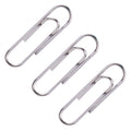 deli E0018 # fashion simple paper clip learning office supplies # 3, 29mm # silver