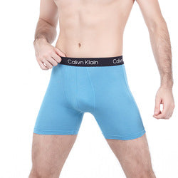 Custom Classic Stylish Comfortable Mens Underwear Men Boxer Long Boxers