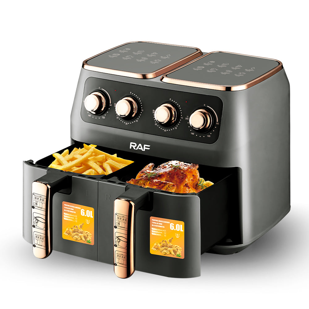 2022 high quality New Kitchen Appliance Double Two smart air fryers
