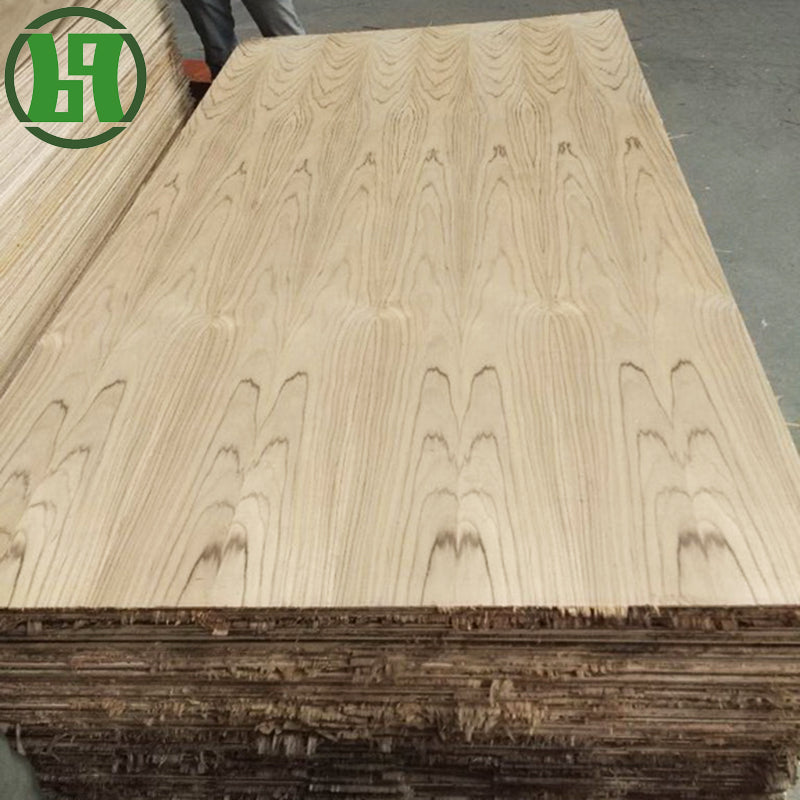 China AA Grade 4x8 18mm Crown Natural Teak Veneer Coated Fancy Plywood