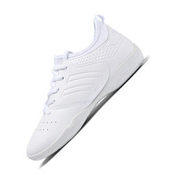 Athletic cheerleading shoes white aerobics shoes women's training competition dance shoes sneakers