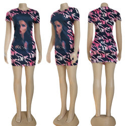 clothes 2023 summer floral printing maxi long designer dress famous luxury designer brand Clothing