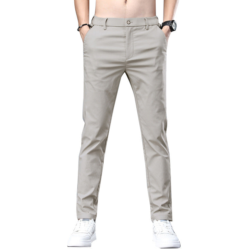 2022 lulu men nylon summer work pants