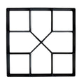 15.7"x15.7"x1.57" Garden Pavement Mold Concrete Forms Paving Molds Reusable Stamped Stepping Stone Lawn Patio Yard DIY Walkway