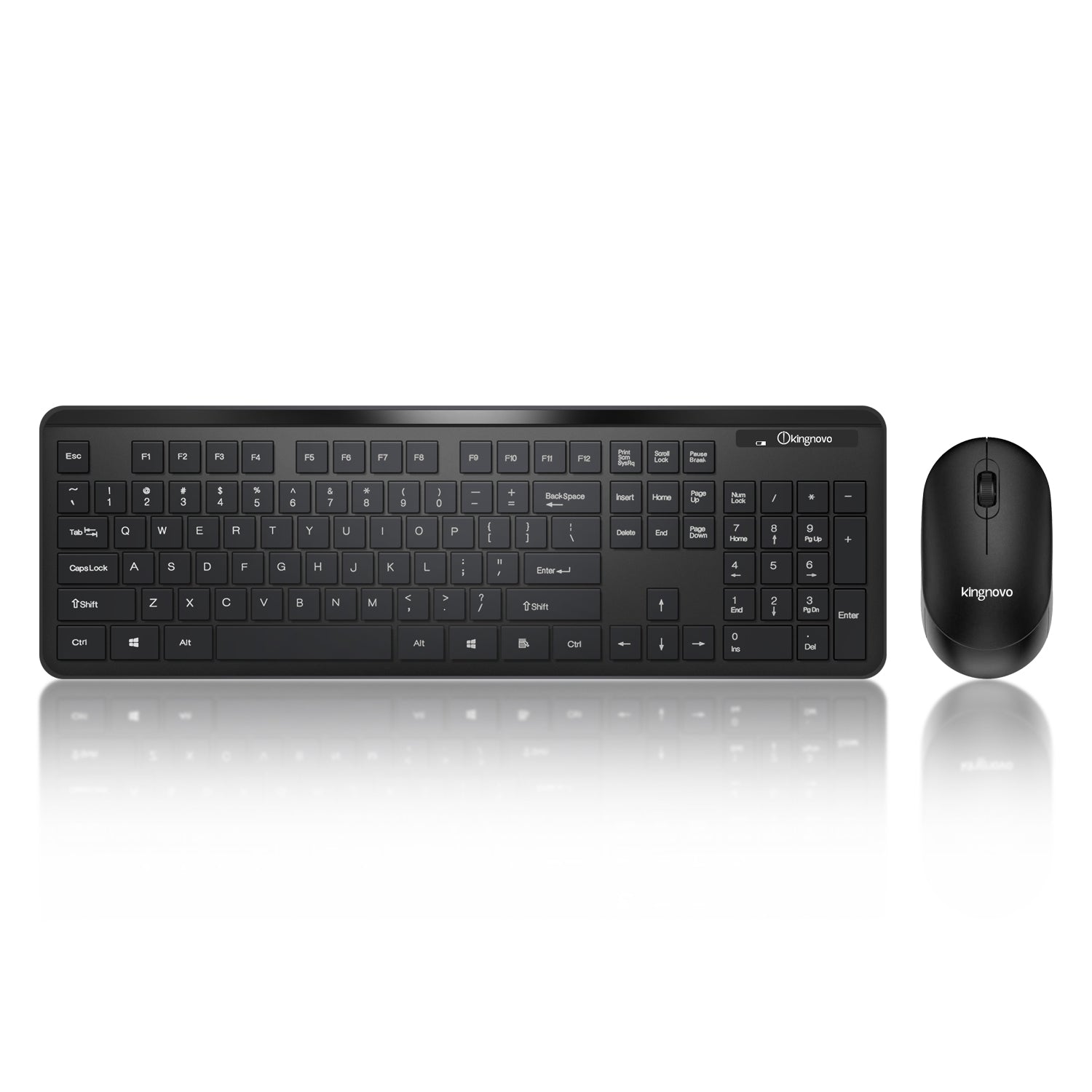 best sell high quality oem office quality standard chocolate 2.4G wireless keyboard and mouse for laptop pc