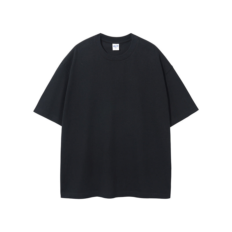 Fast Custom 280gsm 300gsm 320gsm Heavyweight 100% Cotton Oversized Fashion Drop Shoulder Men T Shirt