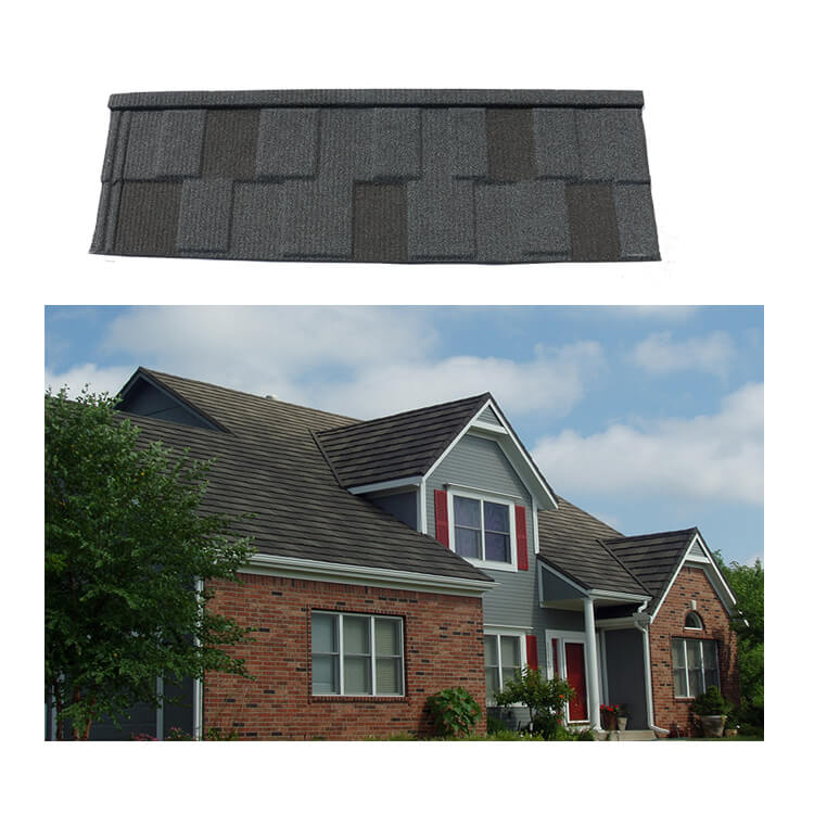1340 x 420mm Construction Asphalt Shingles Metal Roofing Material Roof tiles for home