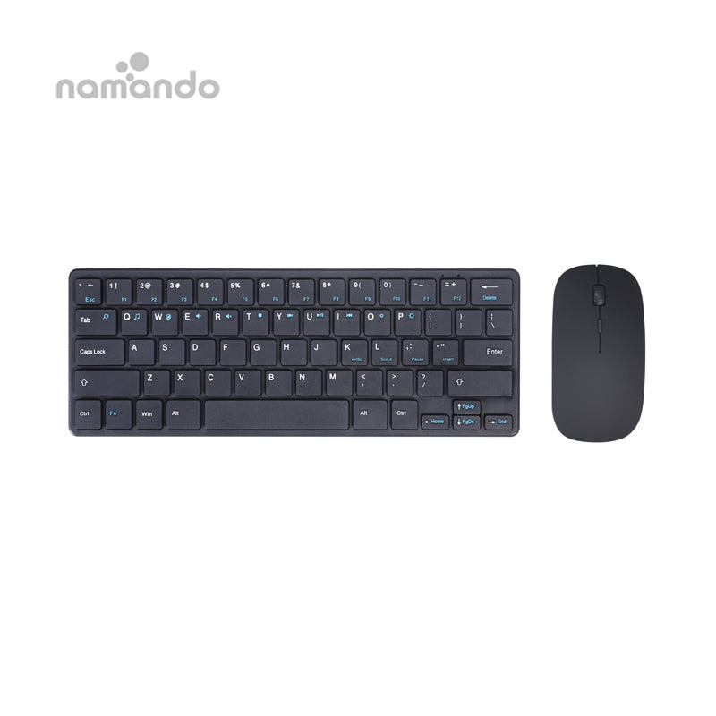 Mini Wireless Mouse Keyboard For Laptop Desktop Mac Computer Home Office Ergonomic Gaming Keyboard Mouse Combo Multimedia