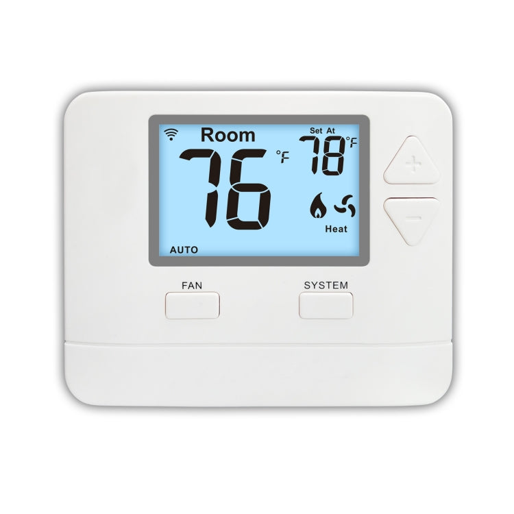 STN701W 24V White ABS Non-programmable Air Conditioner Smart WIFI Digital Thermostat HVAC