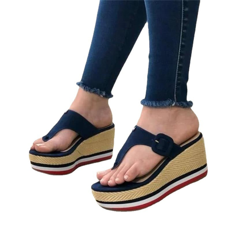 drop shipping lady slipper summer beach slide sandal cheap flip flop