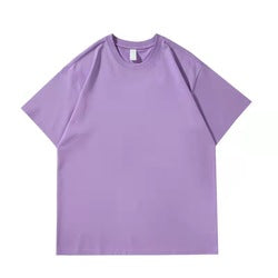 Wholesale Custom Plain Blank 230 gsm Oversized T Shirt Cotton T-shirts For Men