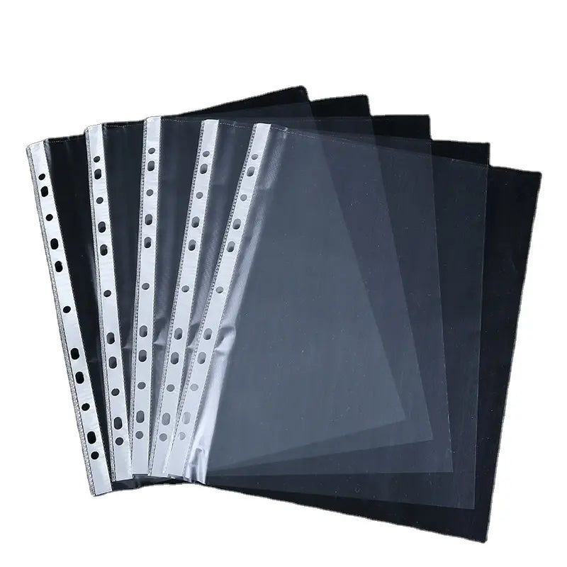 OEM factory supply wholesale transparent document  pocket a4 pp plastic file folder
