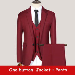 OXGIFT Wholesale 3 pieces plus size men's suits & blazer
